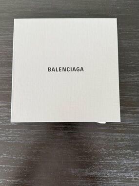 Balenciaga Grey Box with Black Logo